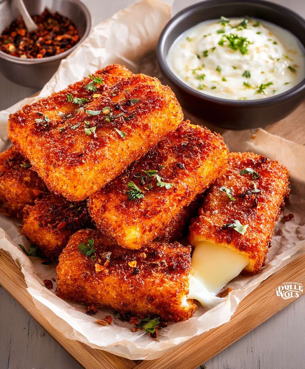 Pikante Mozzarella-Sticks nach Nashville-Art: Ein feuriger Snackgenuss! image 2