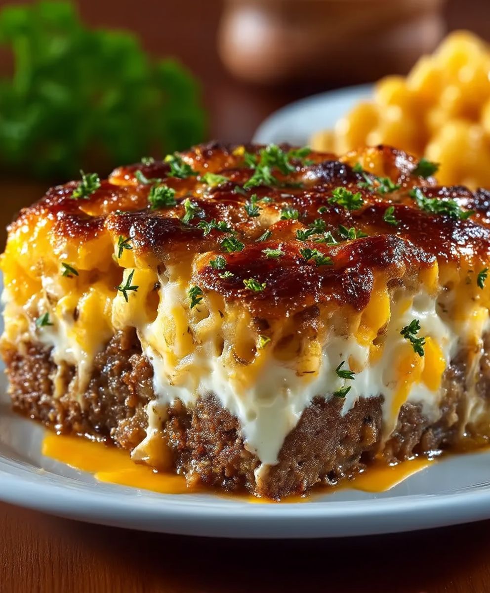 Käse-Hackbraten-Auflauf: Schnelles Auflaufrezept für einfache Abendessen image 2