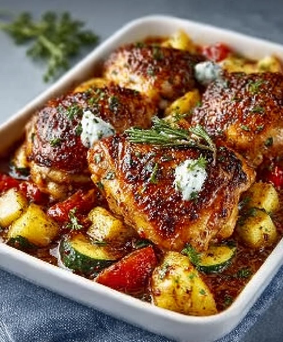 Köstliches griechisches Hühnchengericht: Nie wieder trockenes Hühnchen! image 2