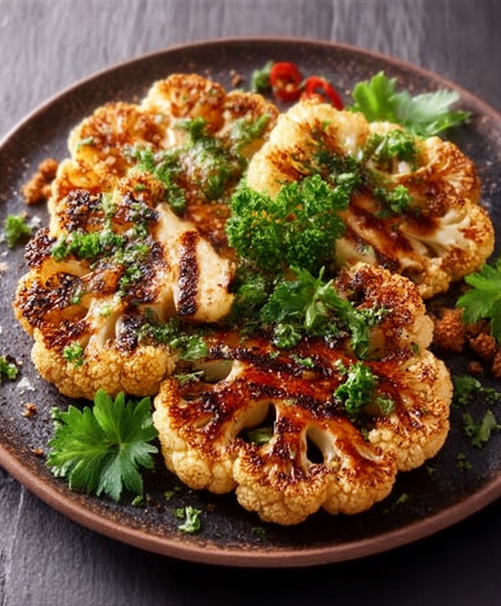 Würzige gegrillte Blumenkohlstreifen: Einfache Rezepte für einen gesunden Grillgenuss image 2