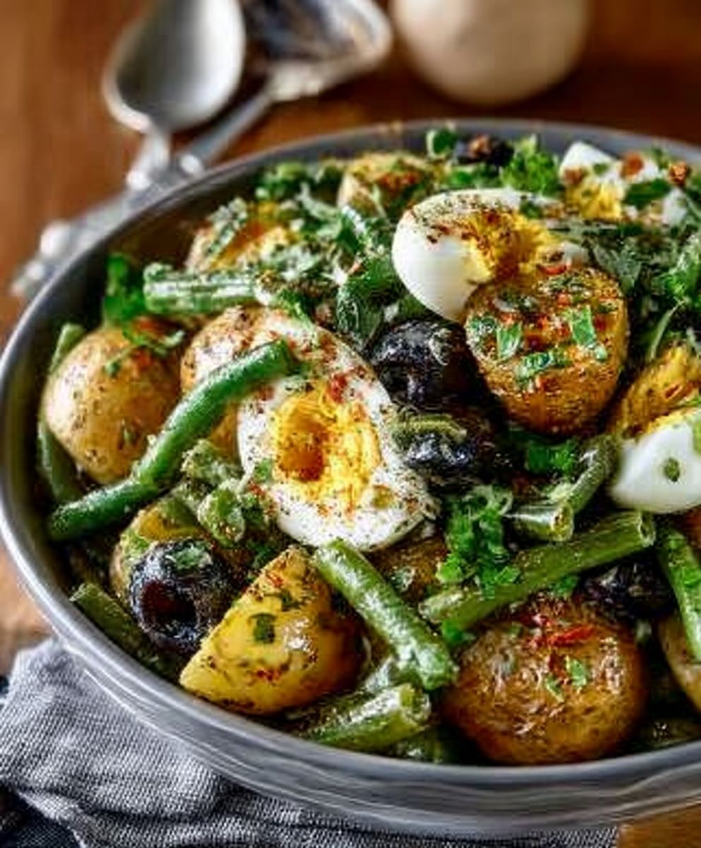 French-Style Potato and Green Bean Salad - Pardon Your French image 2