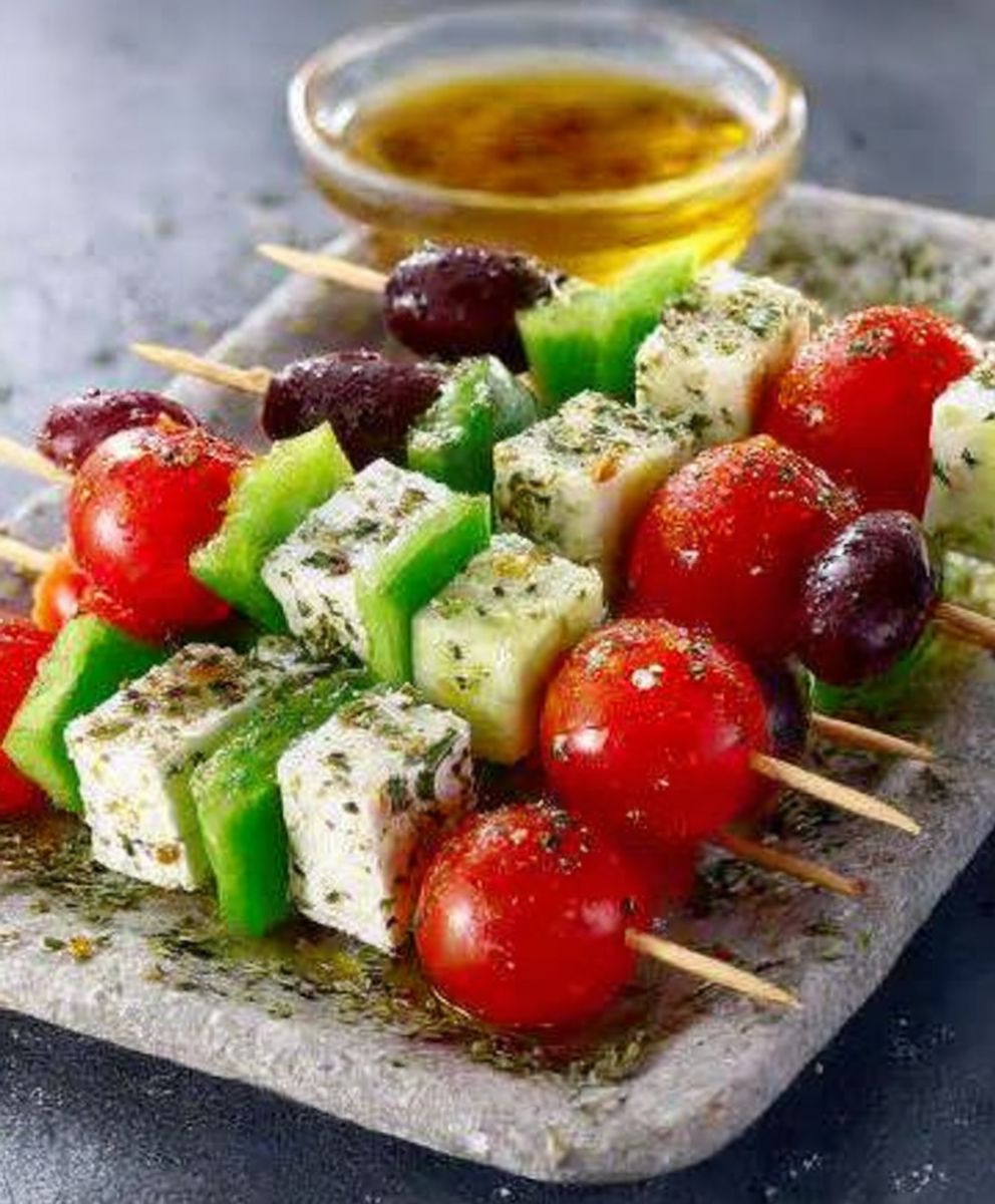 Healthy Greek Salad Skewers image 2