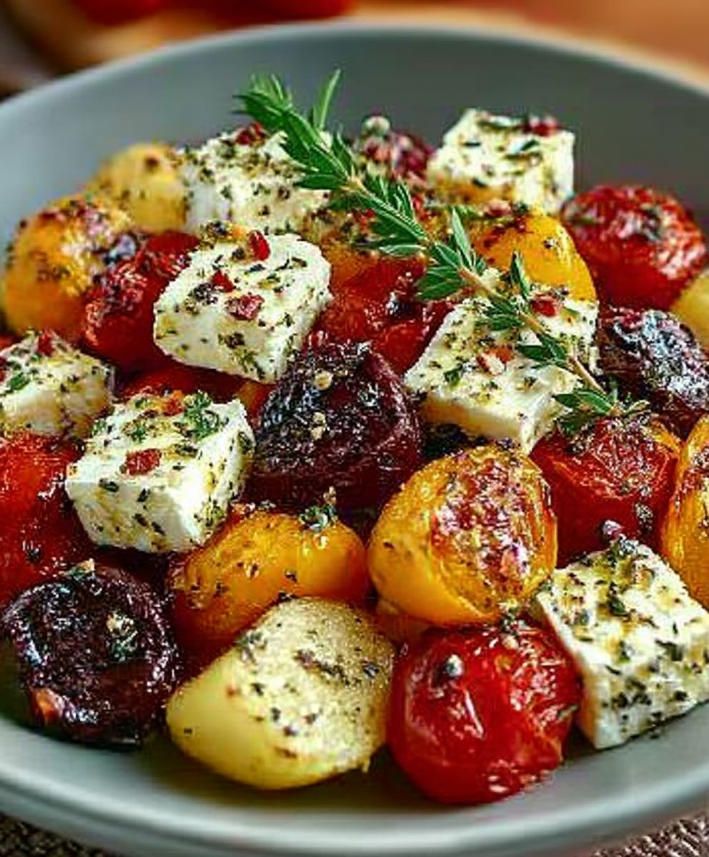 Köstliches Feta Kartoffeln Ofengemüse: Einfach und Gesund! image 2