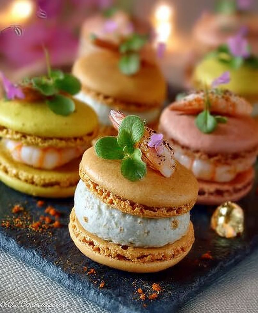 Macarons au Curry et Crevettes : une recette délicieuse à tester image 2