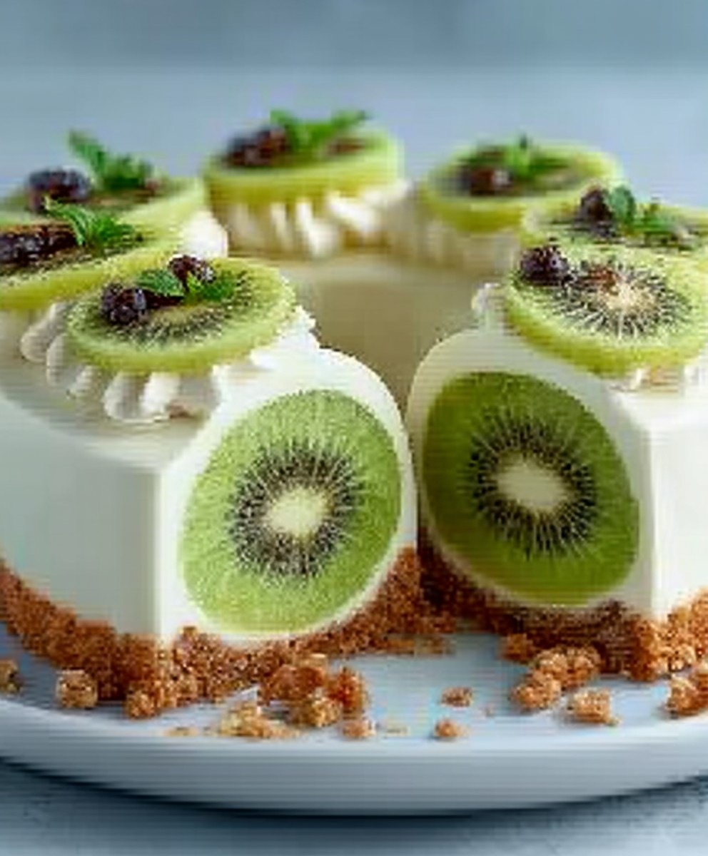 No Bake Kiwi Coconut Rolls Easy Summer Dessert Recipe image 2