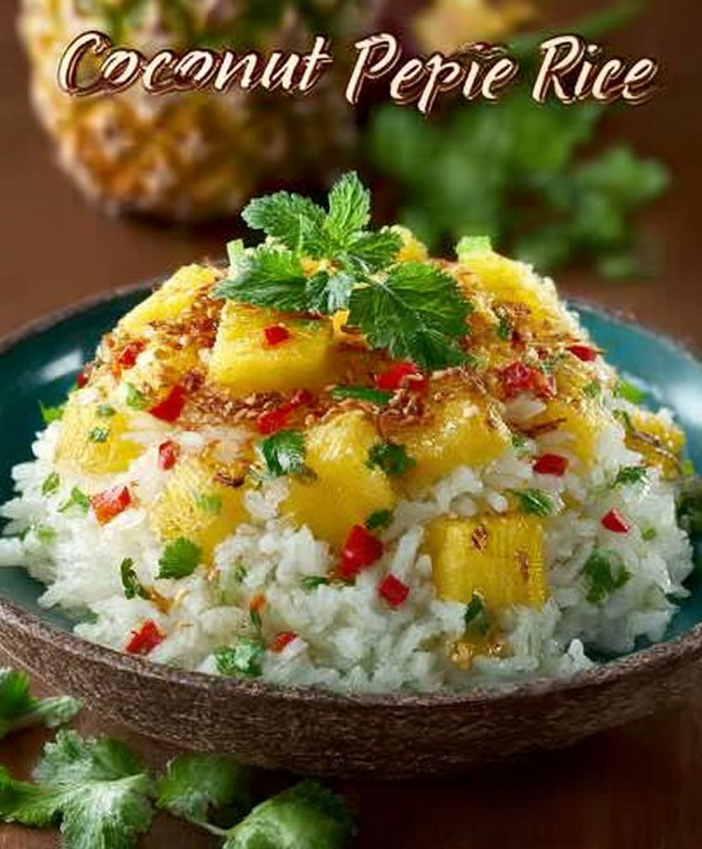 Rezept für tropischen Kokos-Pfeffer-Reis für schnelle Abendessen unter der Woche image 2