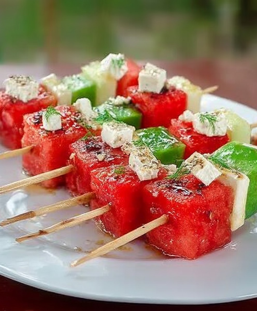 Wassermelonen-Tajin-Spieße image 2